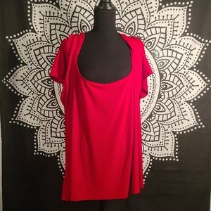 Torrid red short sleeve top